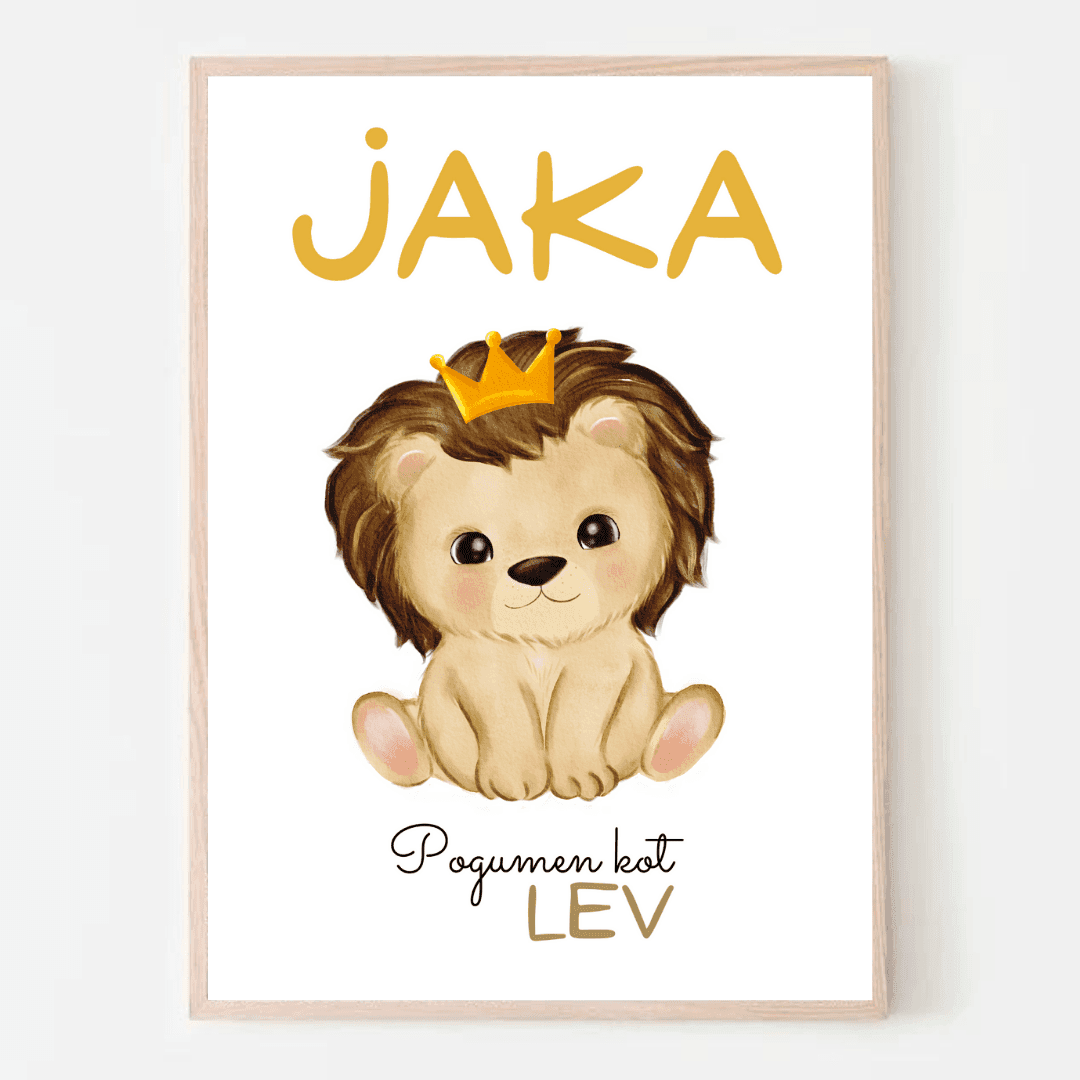 Personalized children's poster - several types